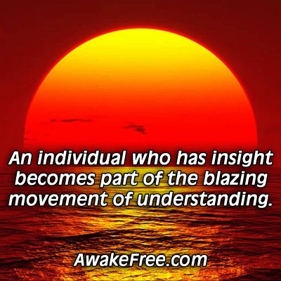 Blazing Movement of Understanding