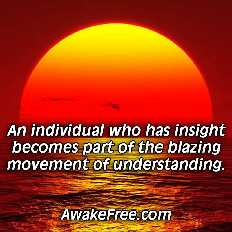 Blazing Movement of Understanding